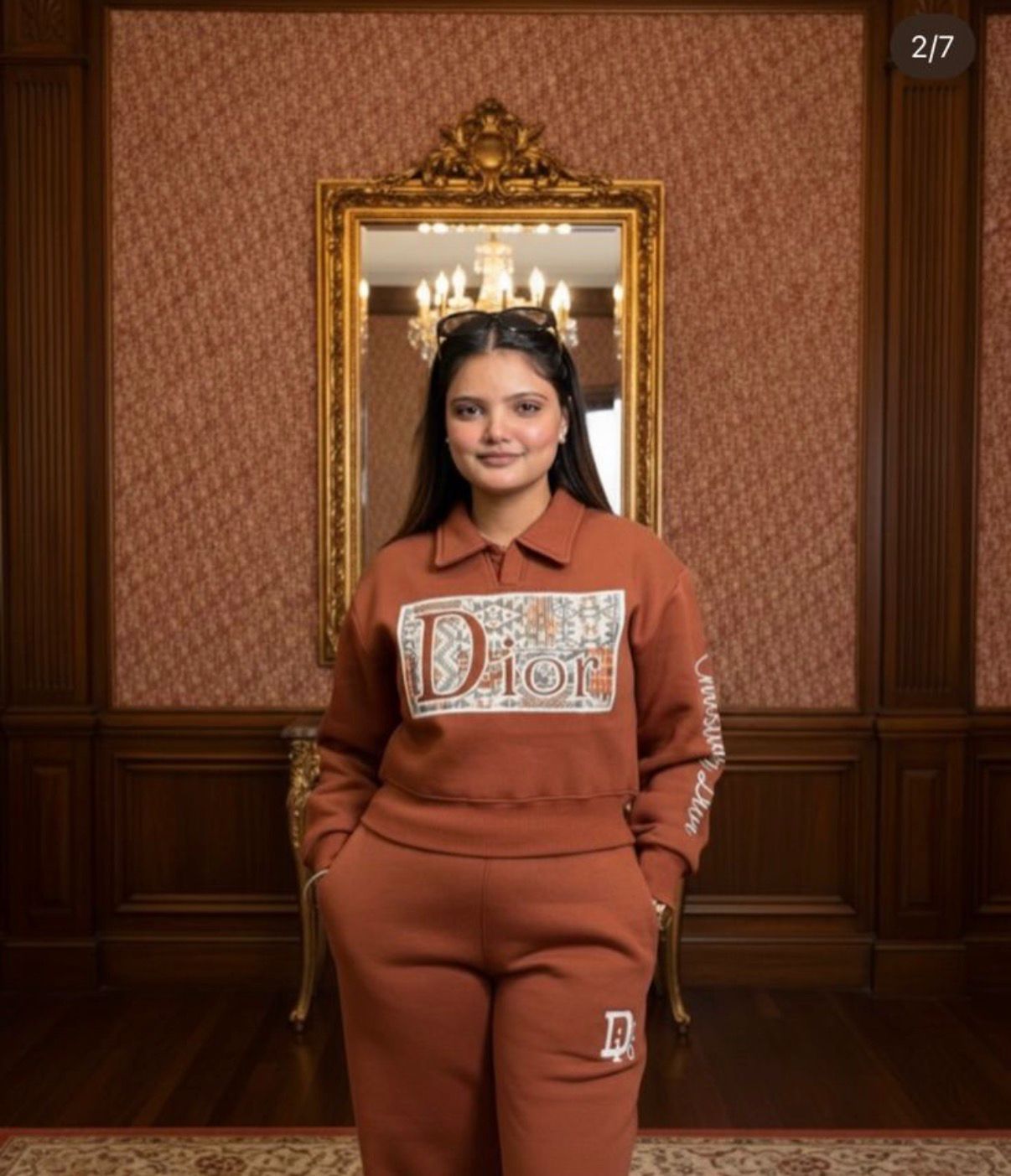 Elegant Winter Co-ord Set for Girls VC01