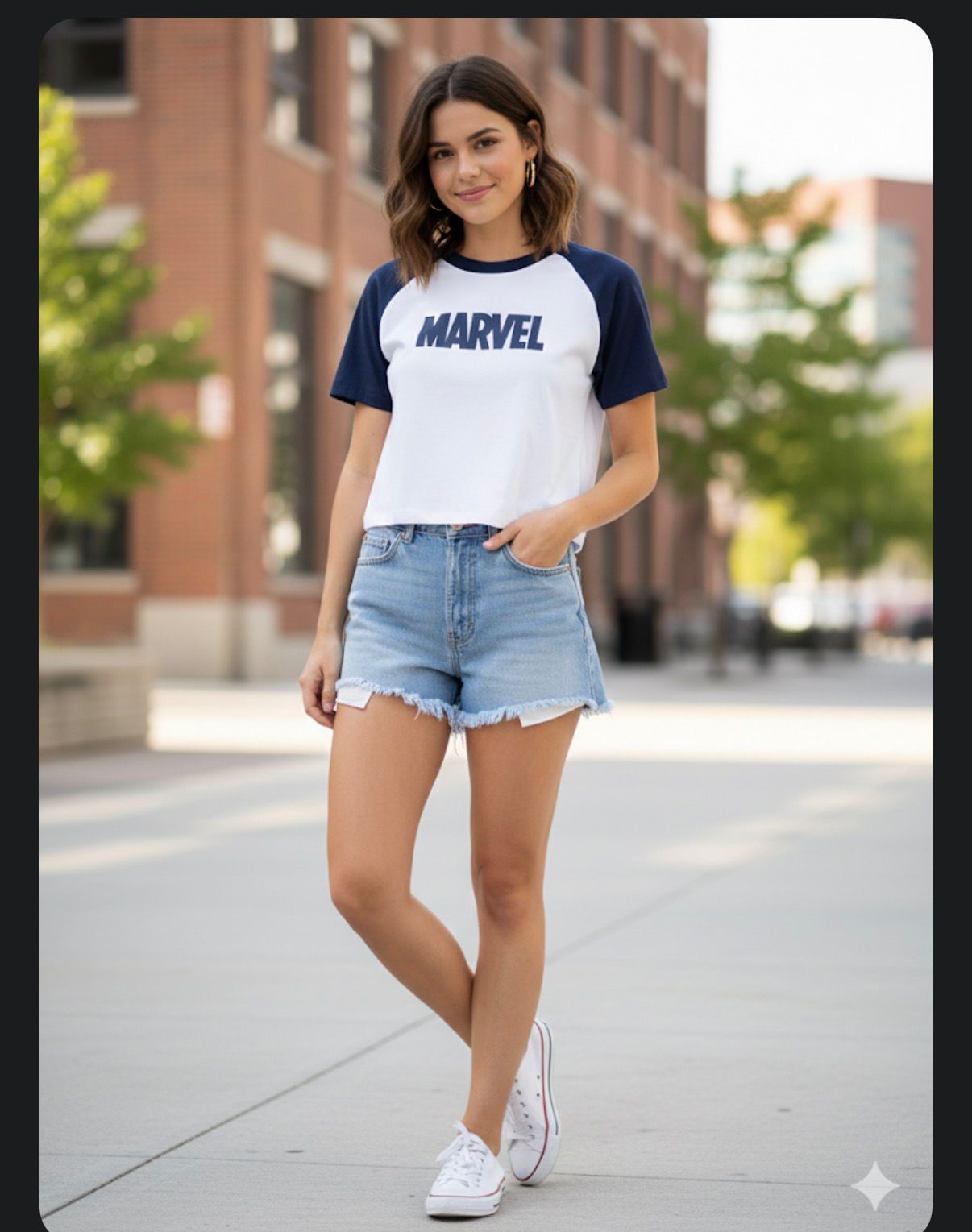 Crop T-Shirt for Girls VC25