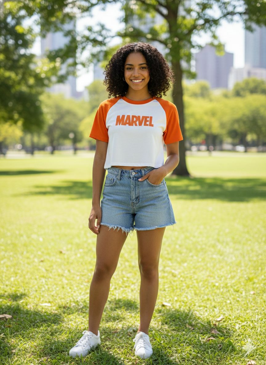 Crop T-Shirt for Girls VC25