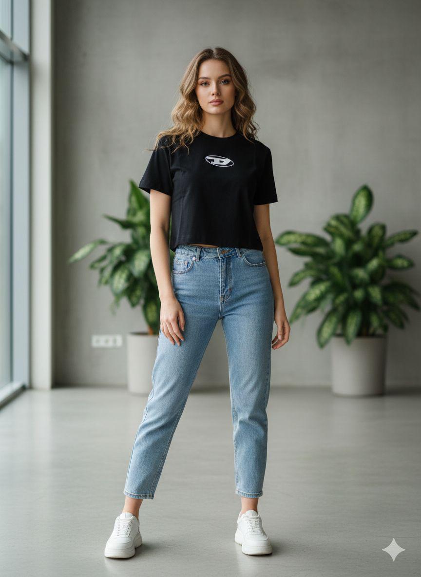 Everyday Basic Crop Tee VC39