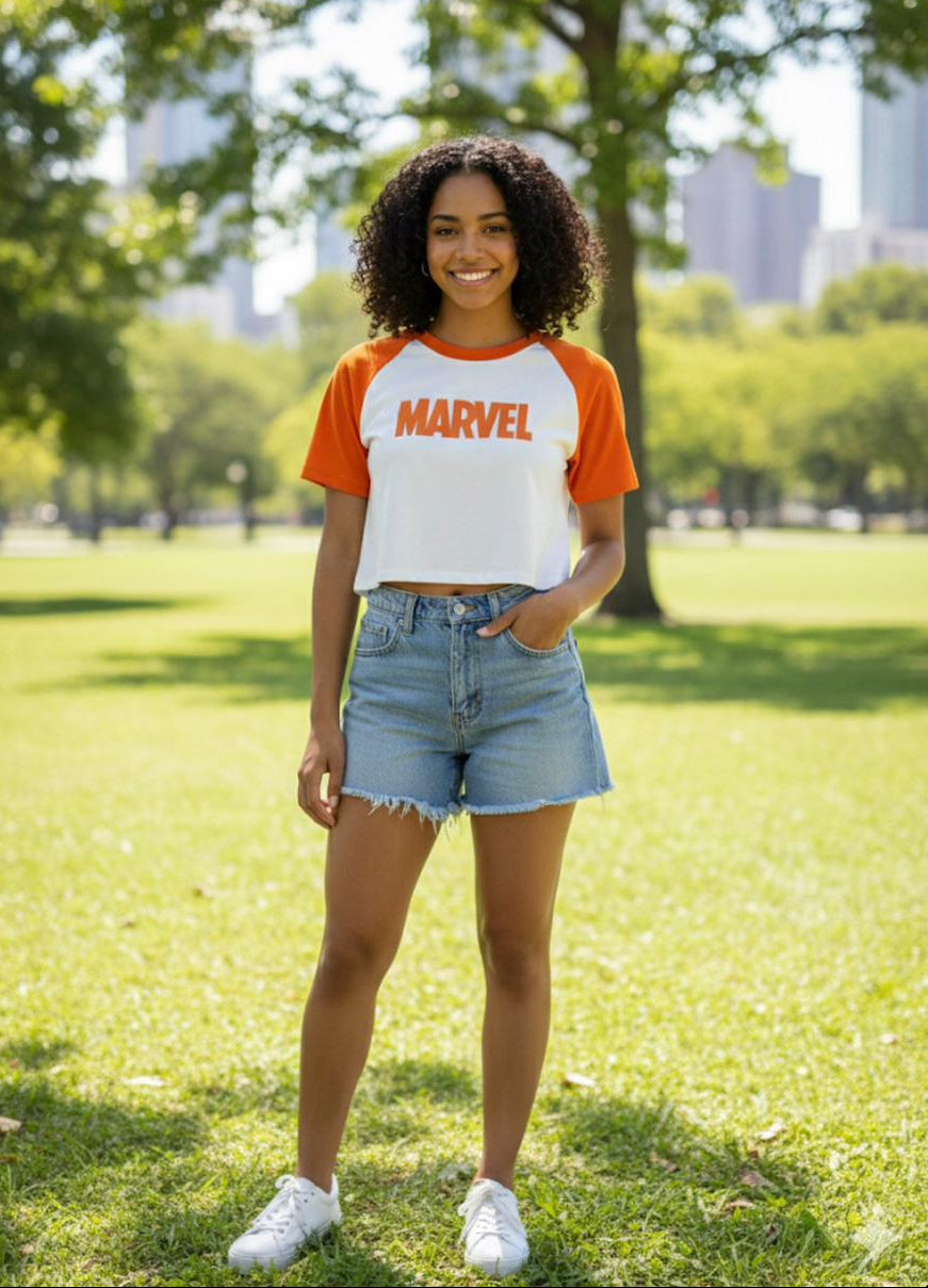 Marvel Raglan Top VC42