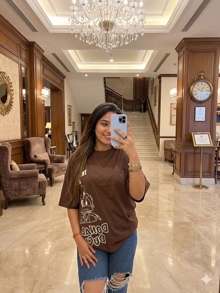 Beautiful Baggy Fit T-shirts for Girls VC62